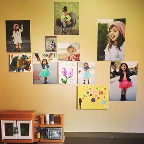 Idea for displaying Denver Child Model Portfolio Images