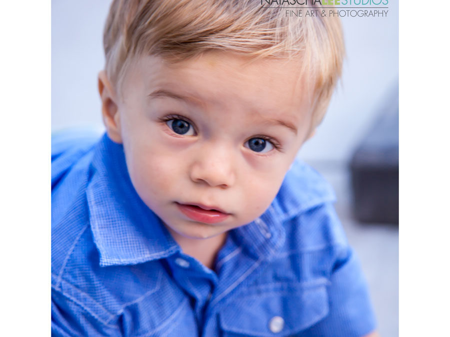 Beautiful Boys in Classic Blue Button Down- Denver Child Models