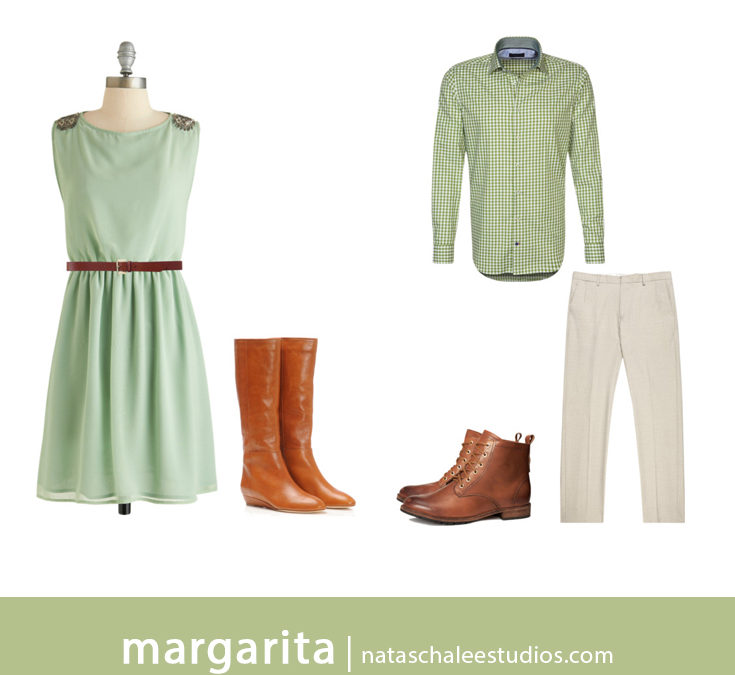 What to Wear for Early Spring Couples Portraits : Margarita